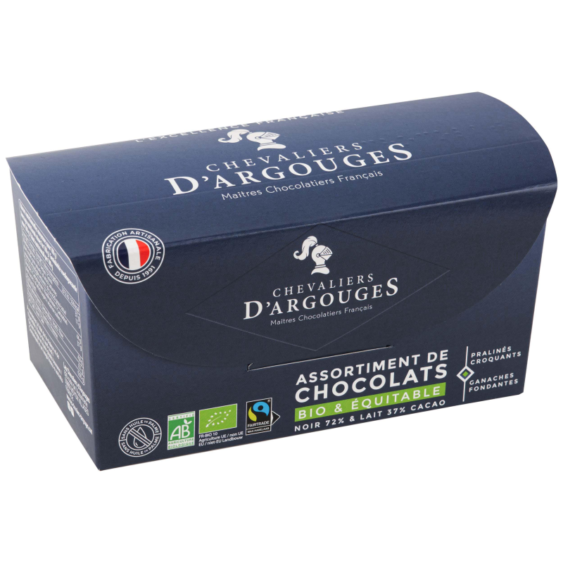 Ballotin 18 chocolats  bio/équitable