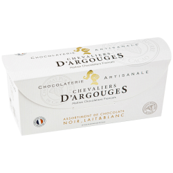 Chocolat assortiment LES CHEVALIERS D'ARGOUGES : la boîte de 355 g