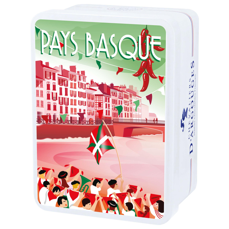 Coffret Pays Basque Terre bouchées noisettes