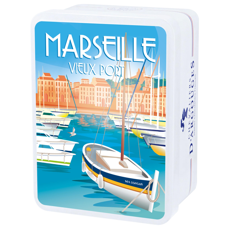 Coffret Marseille Vieux Port bouchées noisettes