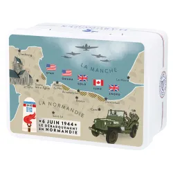 Coffret Plage du Débarquement bouchées noisettes