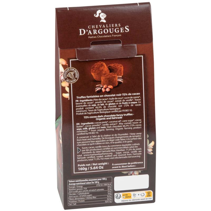 Étui truffes fantaisies BIO/ÉQUITABLE