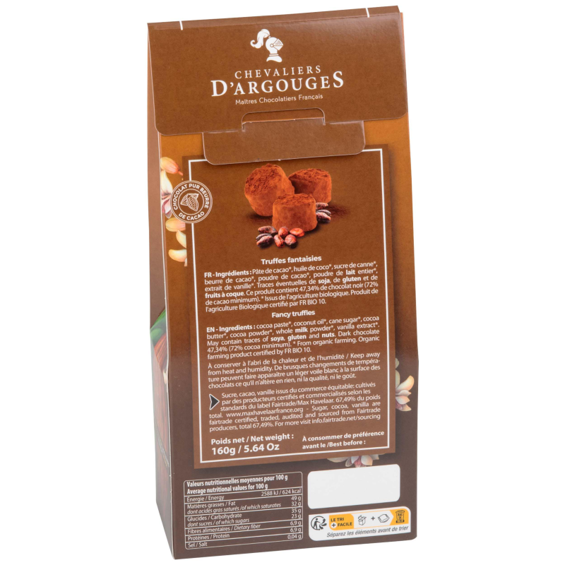 Étui truffes fantaisies original BIO/ÉQUITABLE