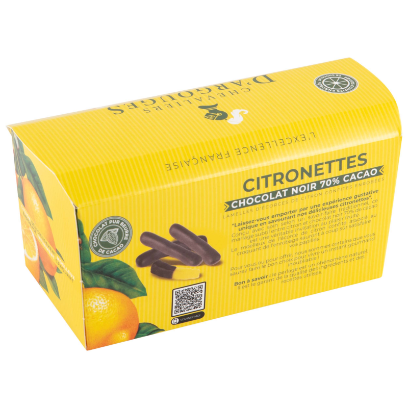 Ballotin citronettes enrobées