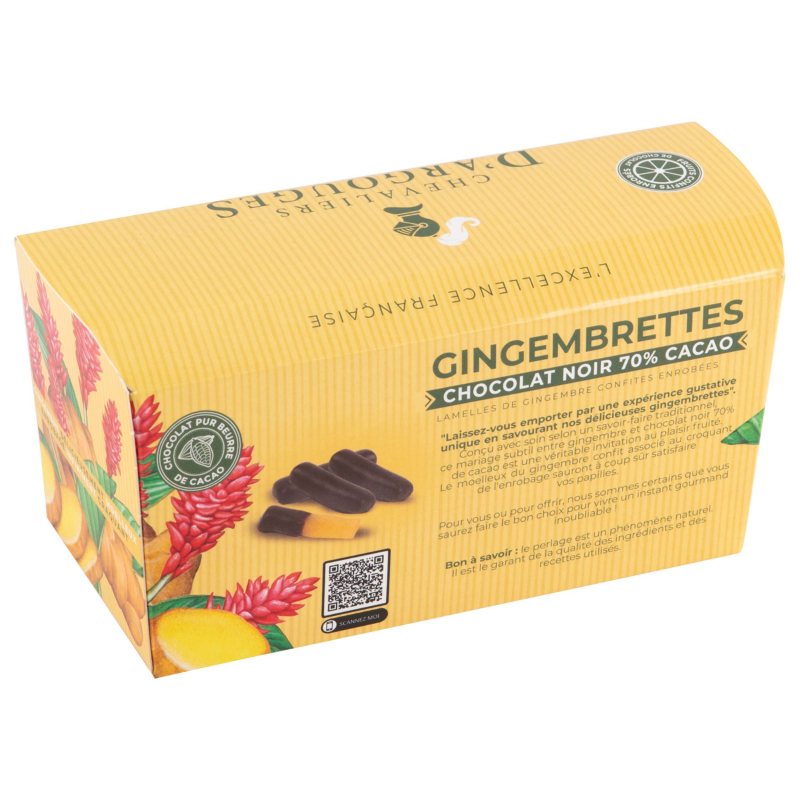 Ballotin gingembrettes enrobées