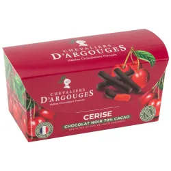 Ballotin bûchettes cerise enrobées
