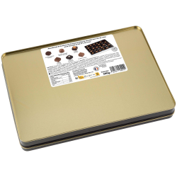 COFFRET ASSORTIMENT DE CHOCOLATS NOIR - LAIT BIO/ÉQUITABLE