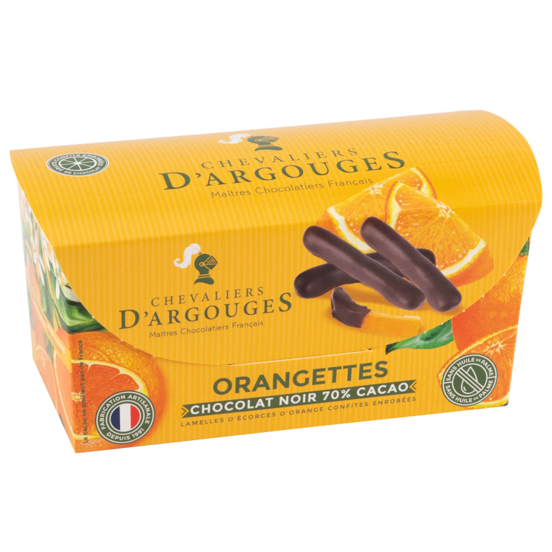 Ballotin orangettes enrobées