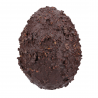 Oeuf Chocolats Noir aux Eclats d'Amandes Caramélisé 