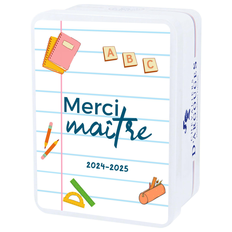 COFFRET MERCI MAÎTRE