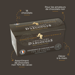 BALLOTIN 18 CHOCOLAT NOIR