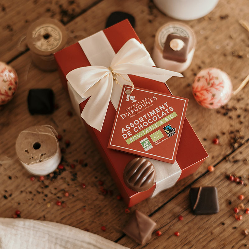 Ballotin 18 chocolats BIO/ÉQUITABLE