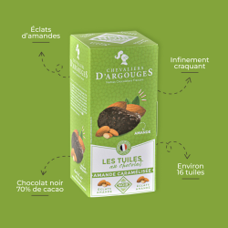 TUILES NOIR ÉCLATS D’AMANDES