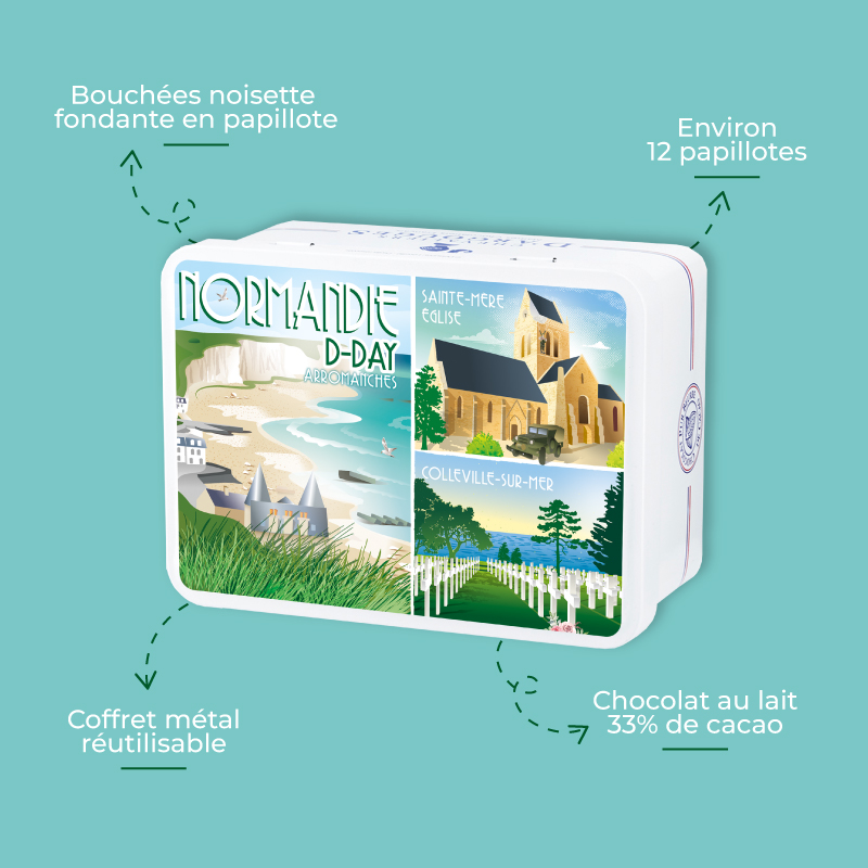 Coffret "DDAY" bouchées noisettes