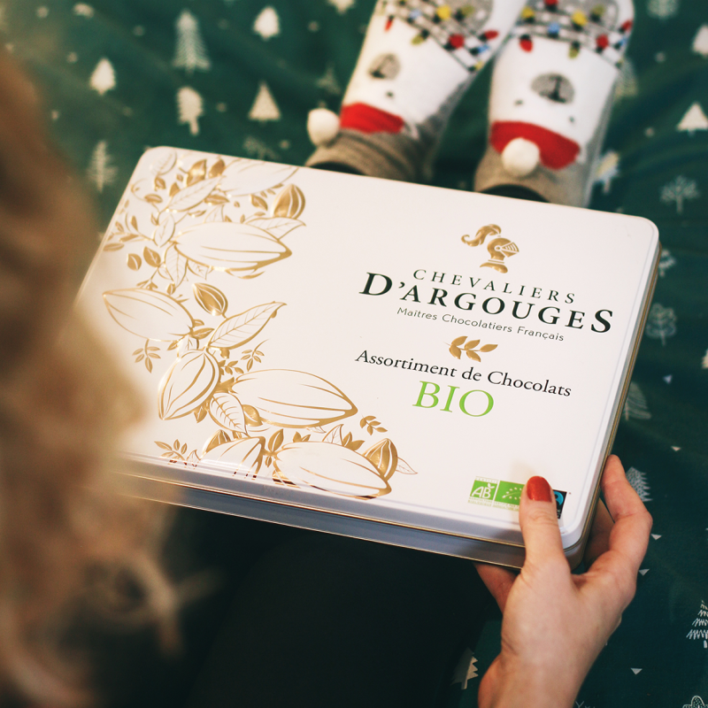 Coffret 30 chocolats bio/équitable