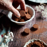 ÉTUI TRUFFES FANTAISIES NOIR SAVEUR ORANGE BIO/ÉQUITABLE