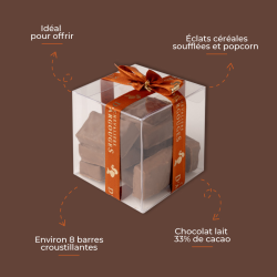 BARRE DE CHOCOLATS CROUSTILLANTES