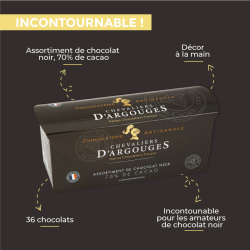 BALLOTIN 36 CHOCOLATS NOIRS