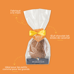 OEUF LAIT ÉCLATS DE CARAMEL