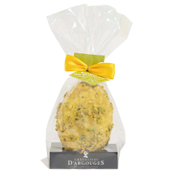 OEUF BLANC ÉCLATS DE PISTACHE