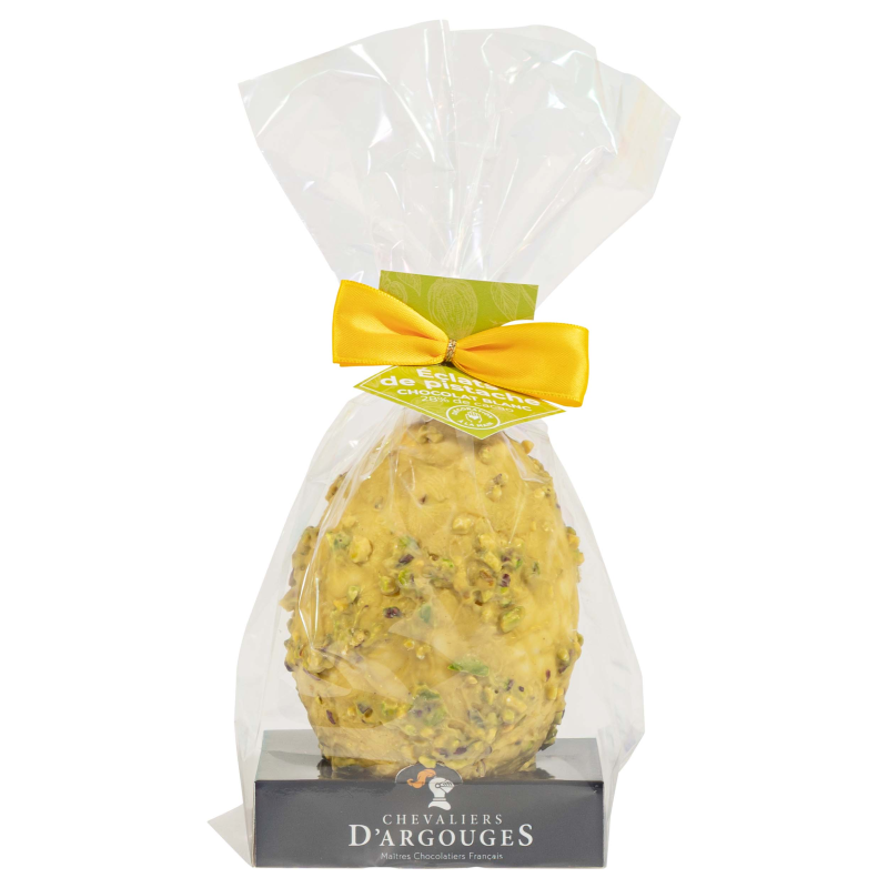 OEUF BLANC ÉCLATS DE PISTACHE