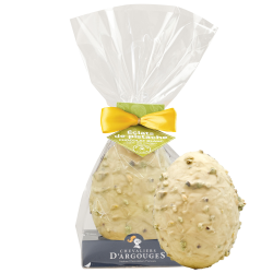 OEUF BLANC ÉCLATS DE PISTACHE