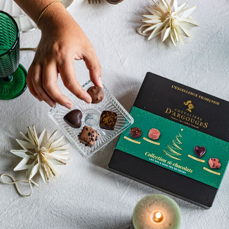 Coffret incontournable 16 chocolats