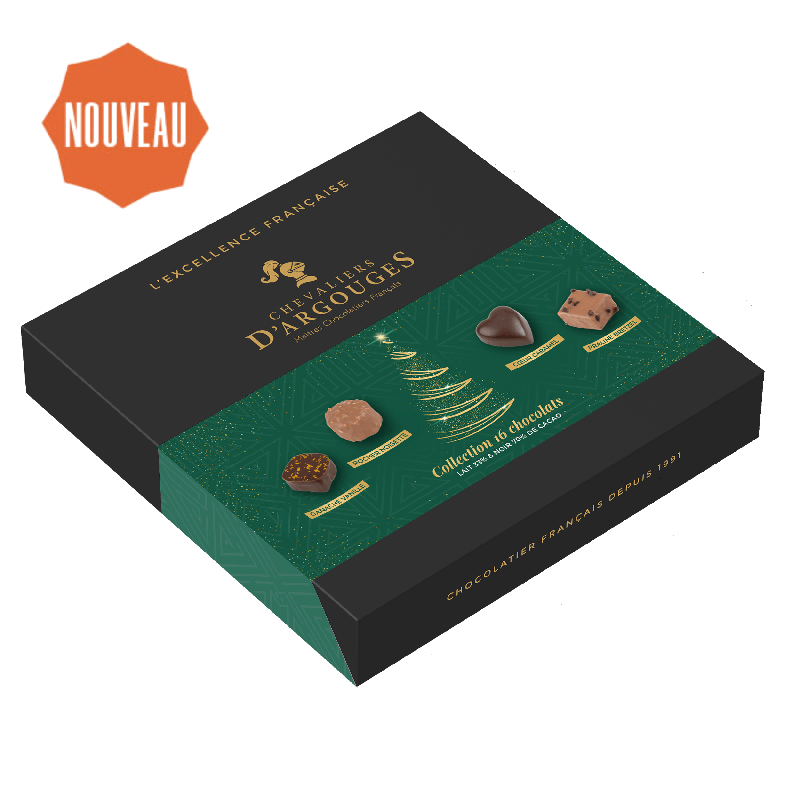 Coffret incontournable 16 chocolats
