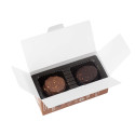 Assortiment tuiles éclats noisette - amande