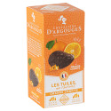 Assortiment tuiles éclats orange