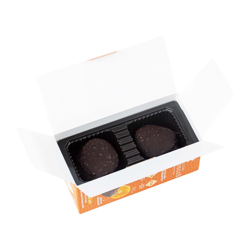 Assortiment tuiles éclats orange