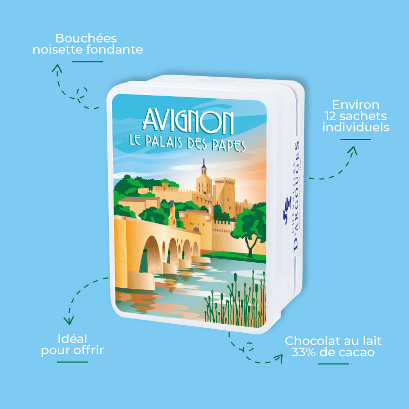 Coffret Avignon bouchées noisettes