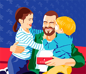 Bonne fête papa !