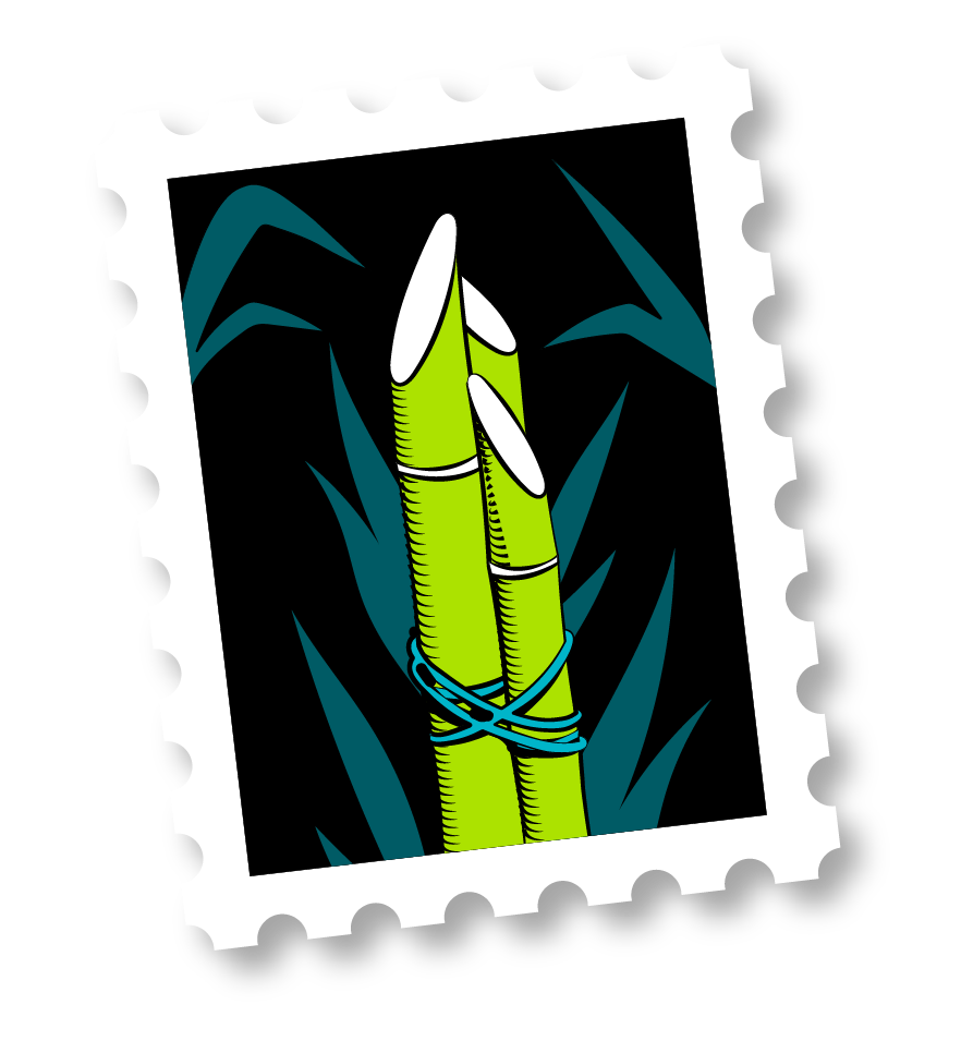Timbre Sucre de canne